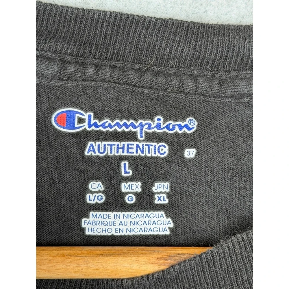 Champion UTD  Graphic T-Shirt Mens Large Black L (read desc) - Picture 3 of 8